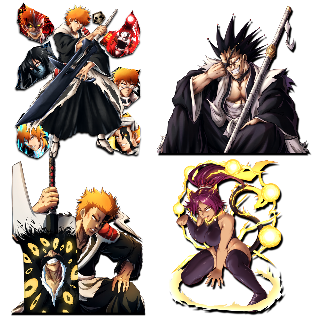 Bleach Sticker Set