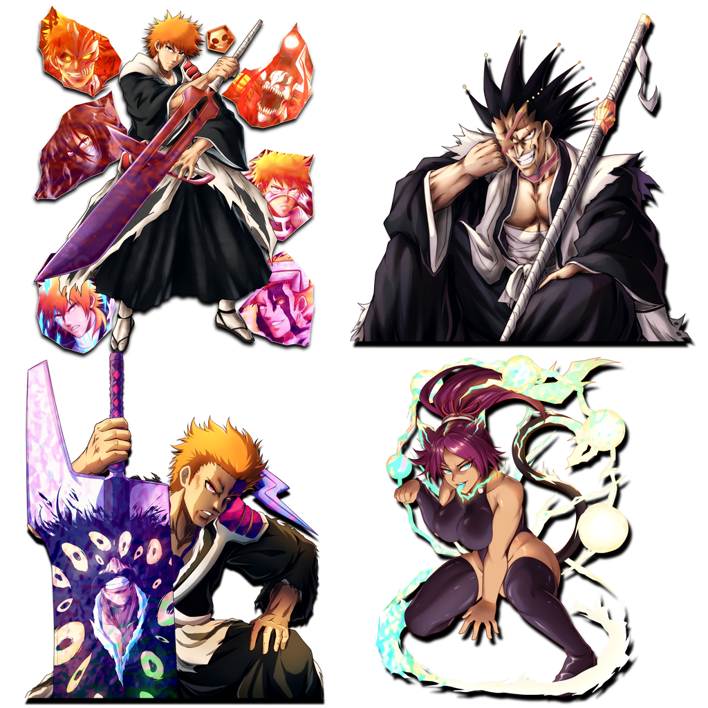 Bleach Sticker Set