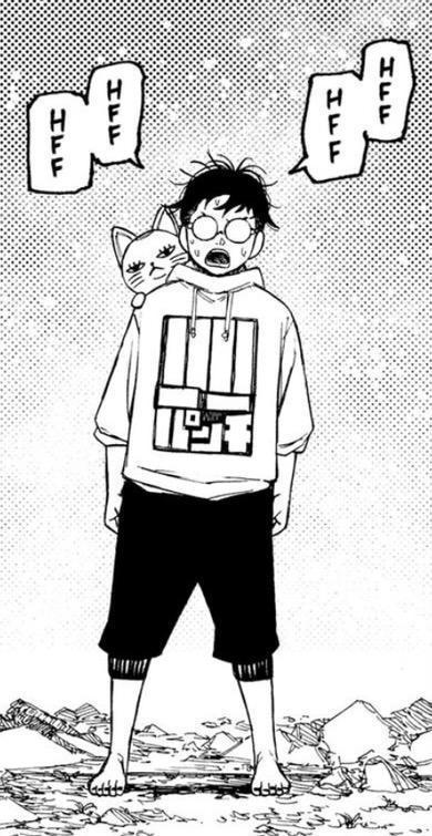 Okarun Manga Hoodie (Front and Back)