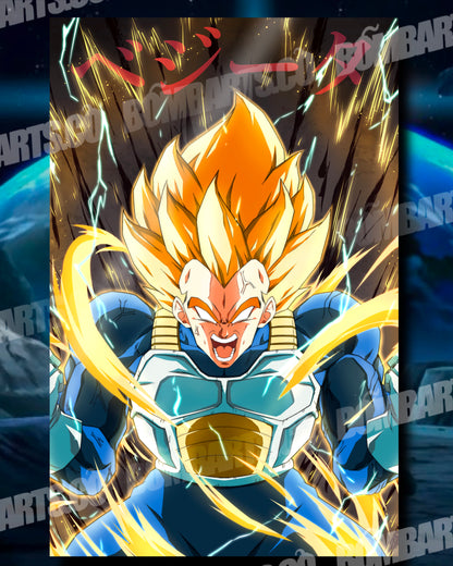 Full Power Saiyan Prints