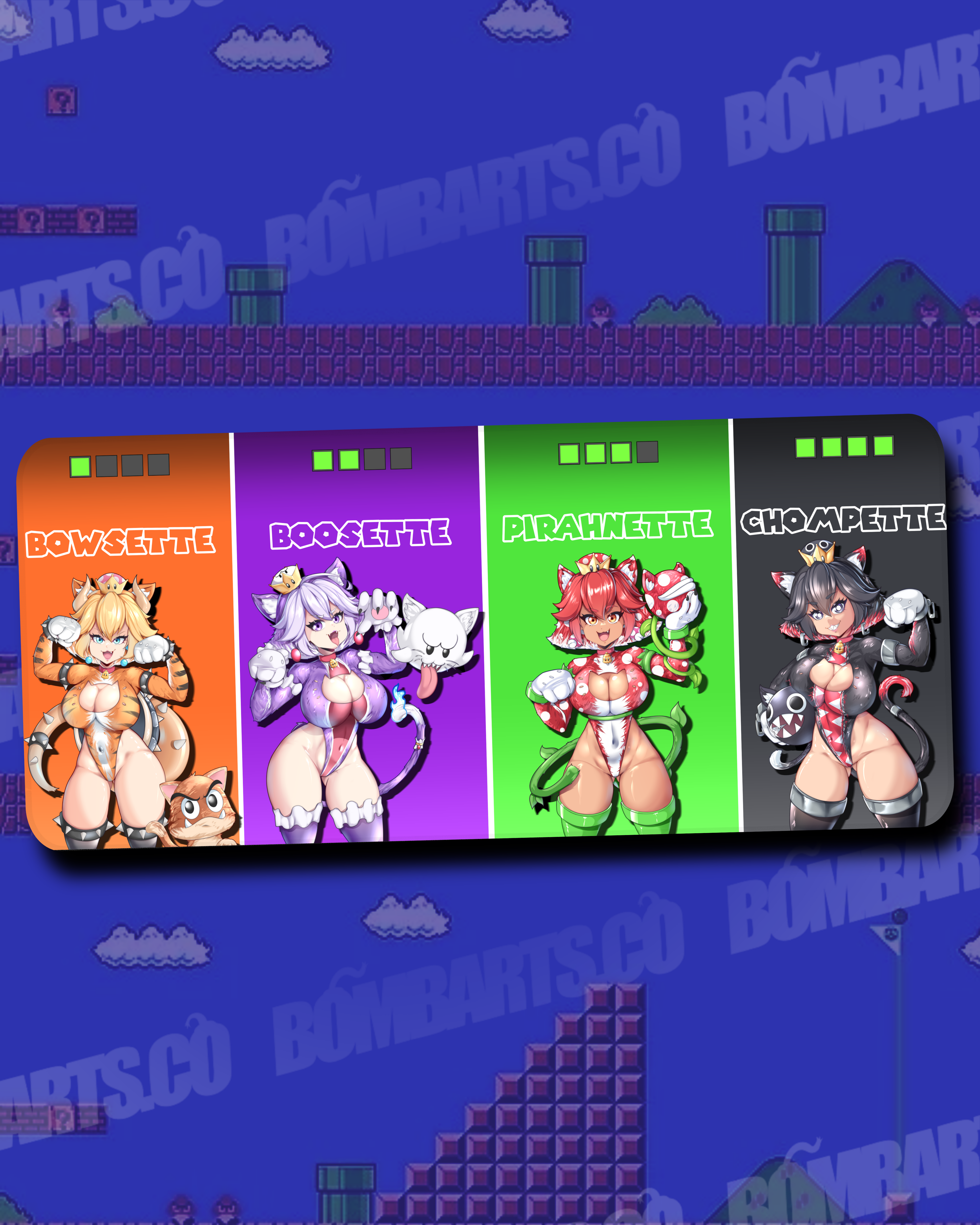 SB Neko Collage Mousepad