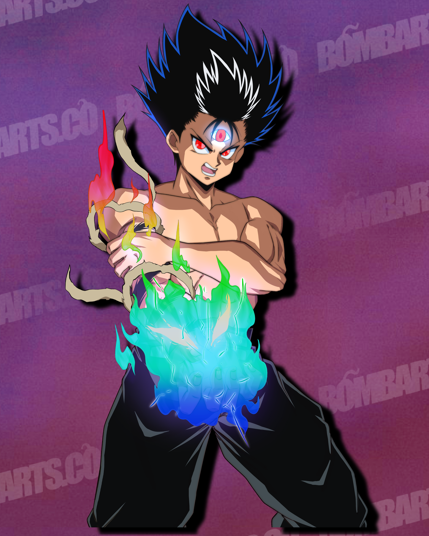 Hiei Darkness Flame