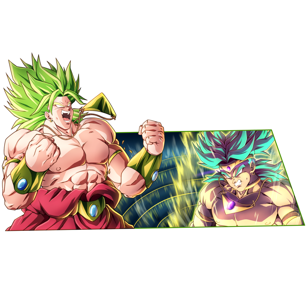 Z Broly Slap [Sticker]