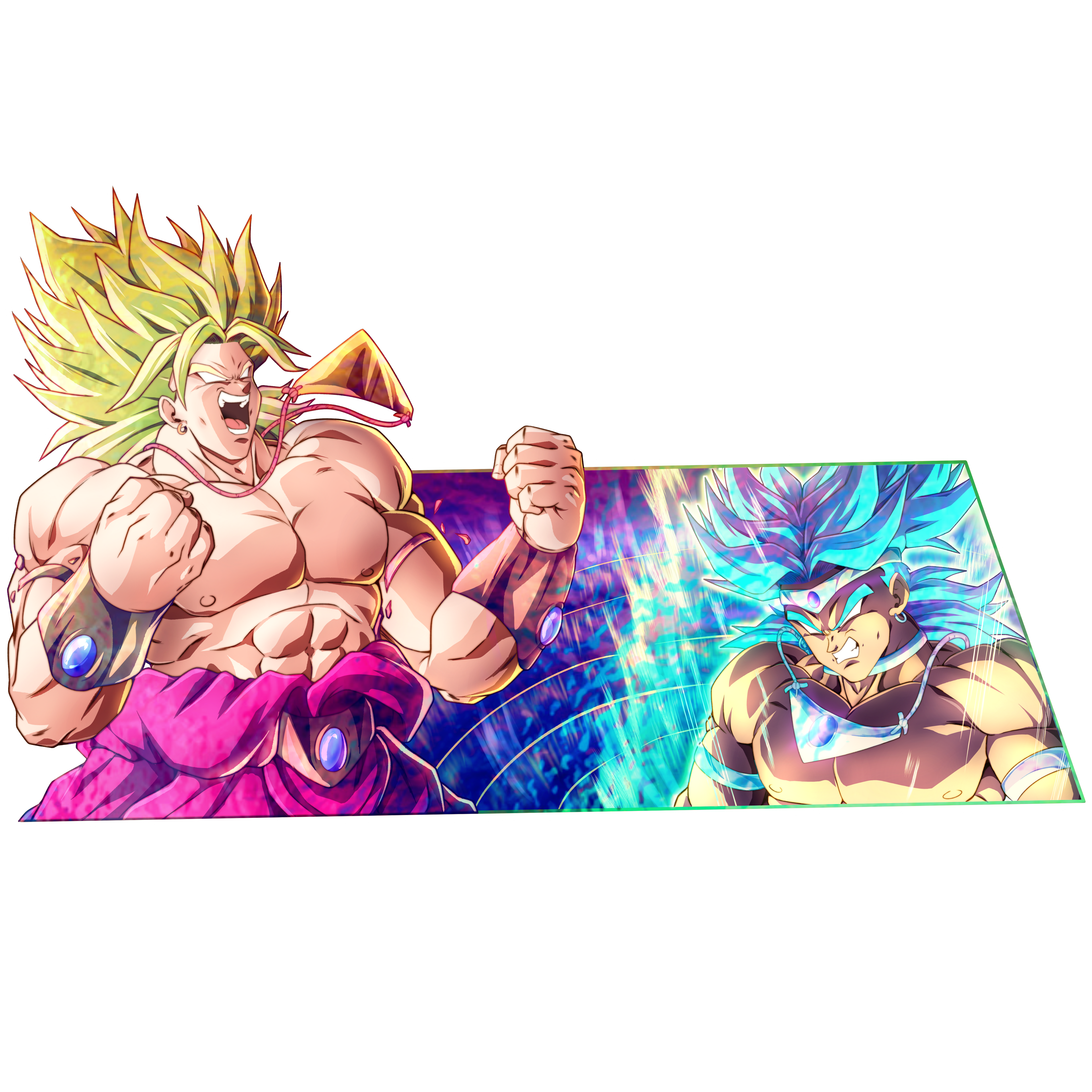 Z Broly Slap [Sticker]