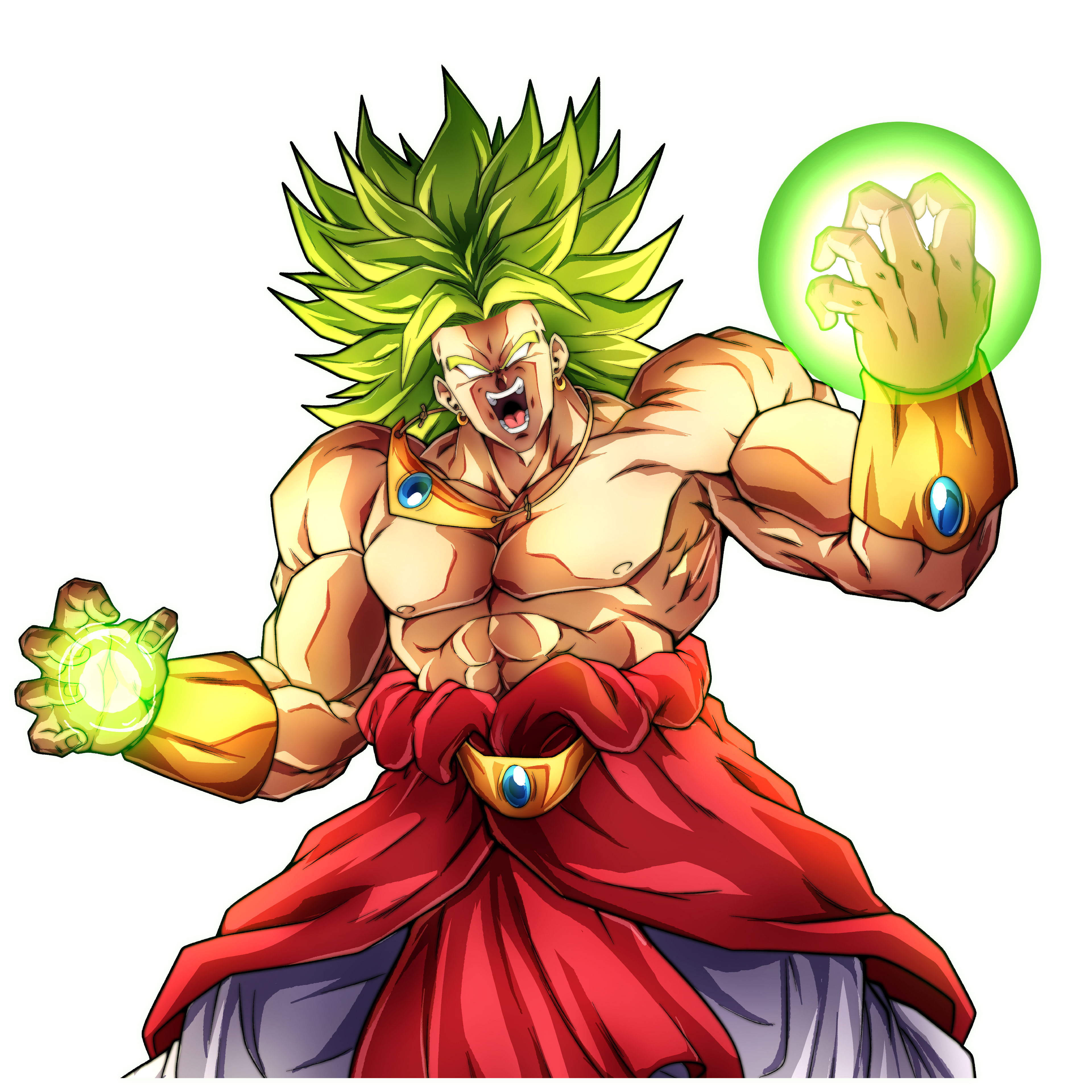 LSSJ Z Broly [Sticker]