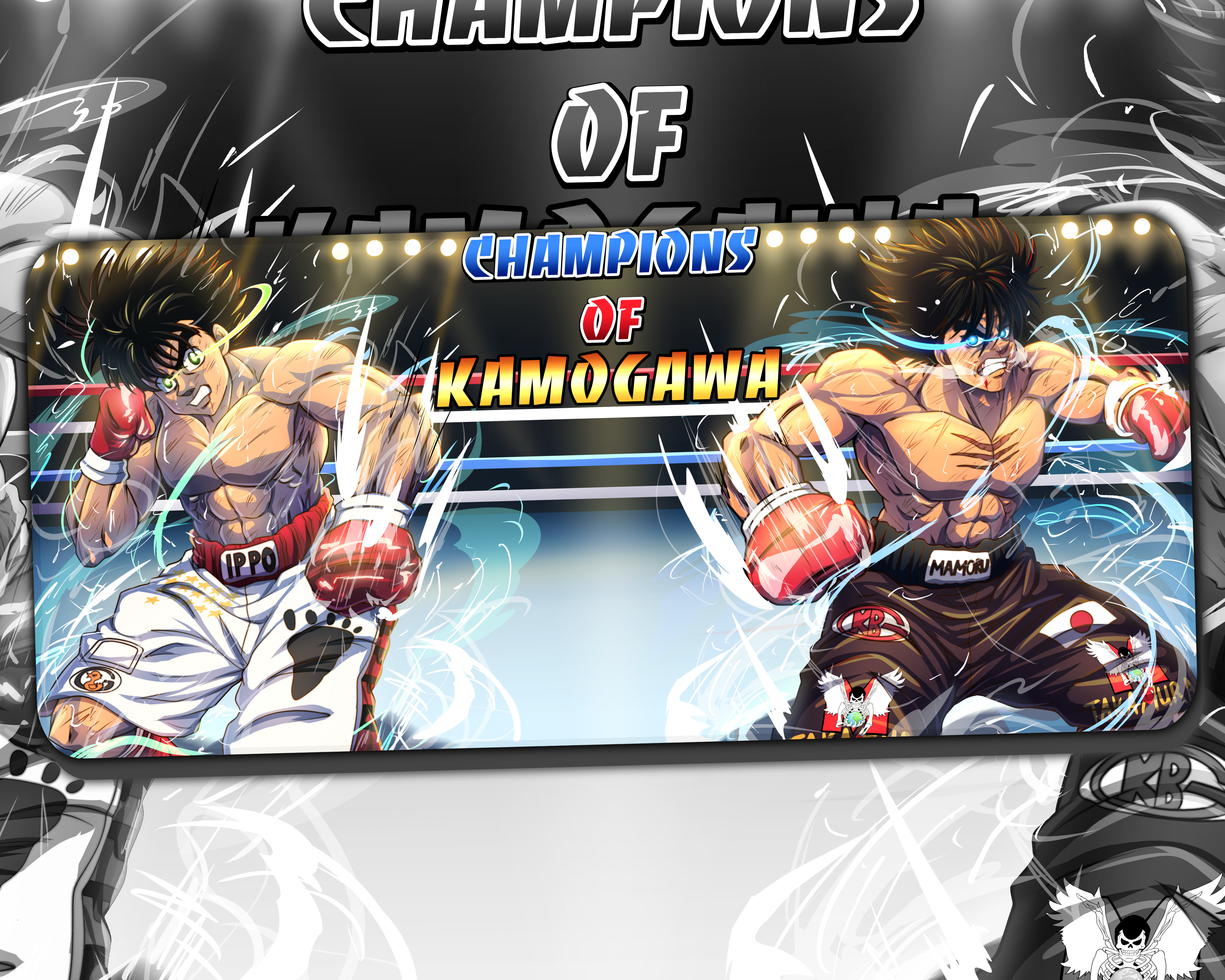Champions of Kamogawa Mousepad