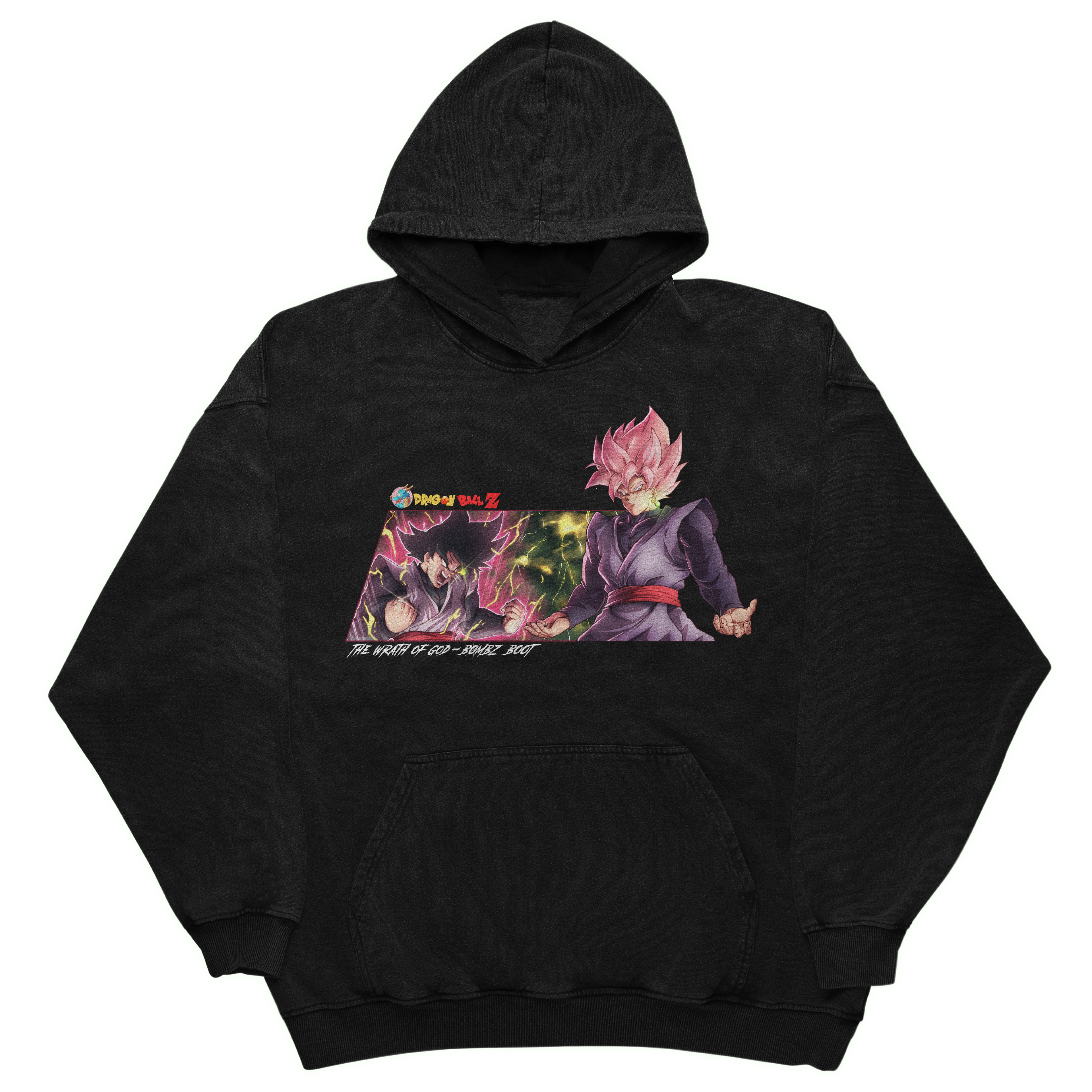 [Front] Rose Goku Black Slap [Hoodie]