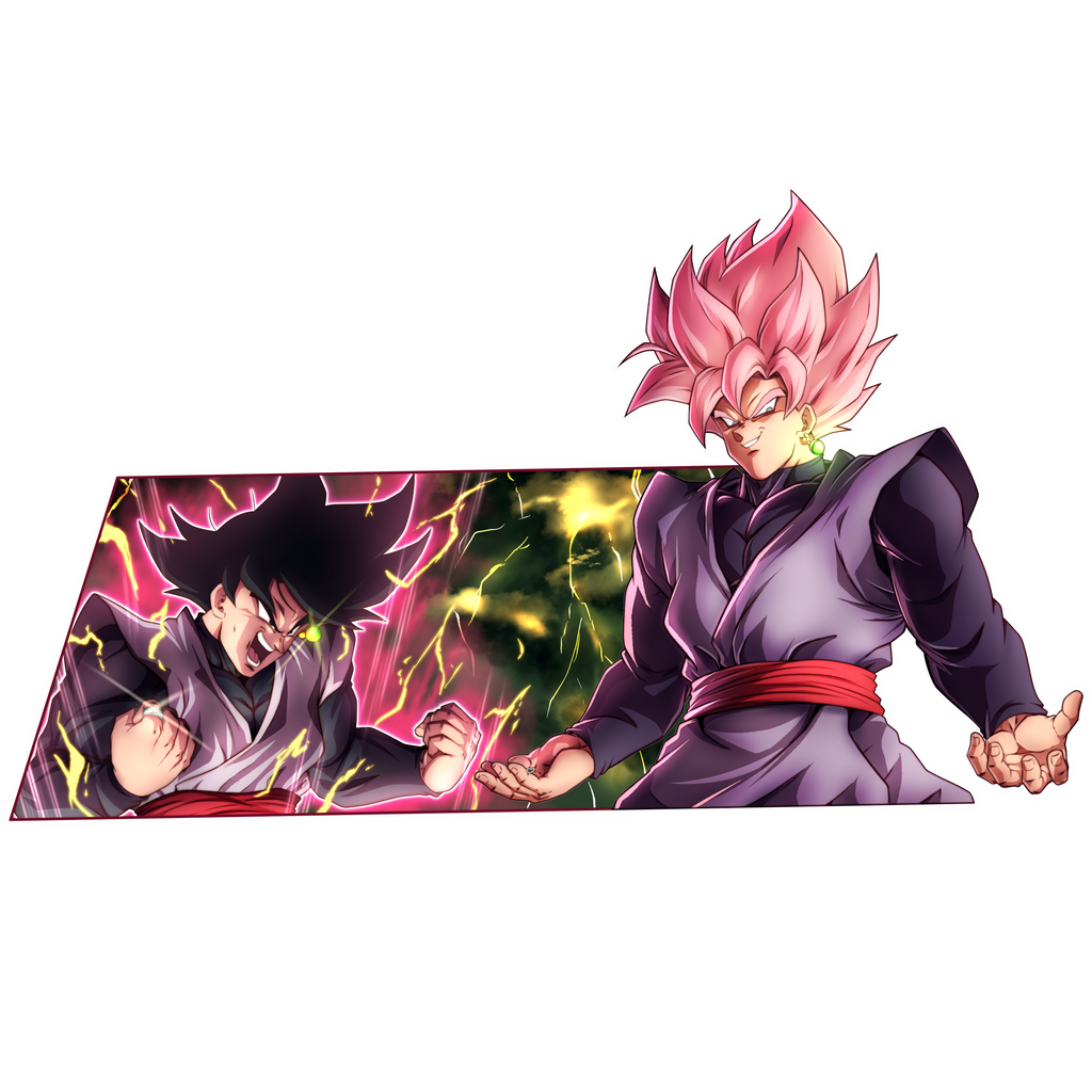 Rose Black Slap [Sticker]