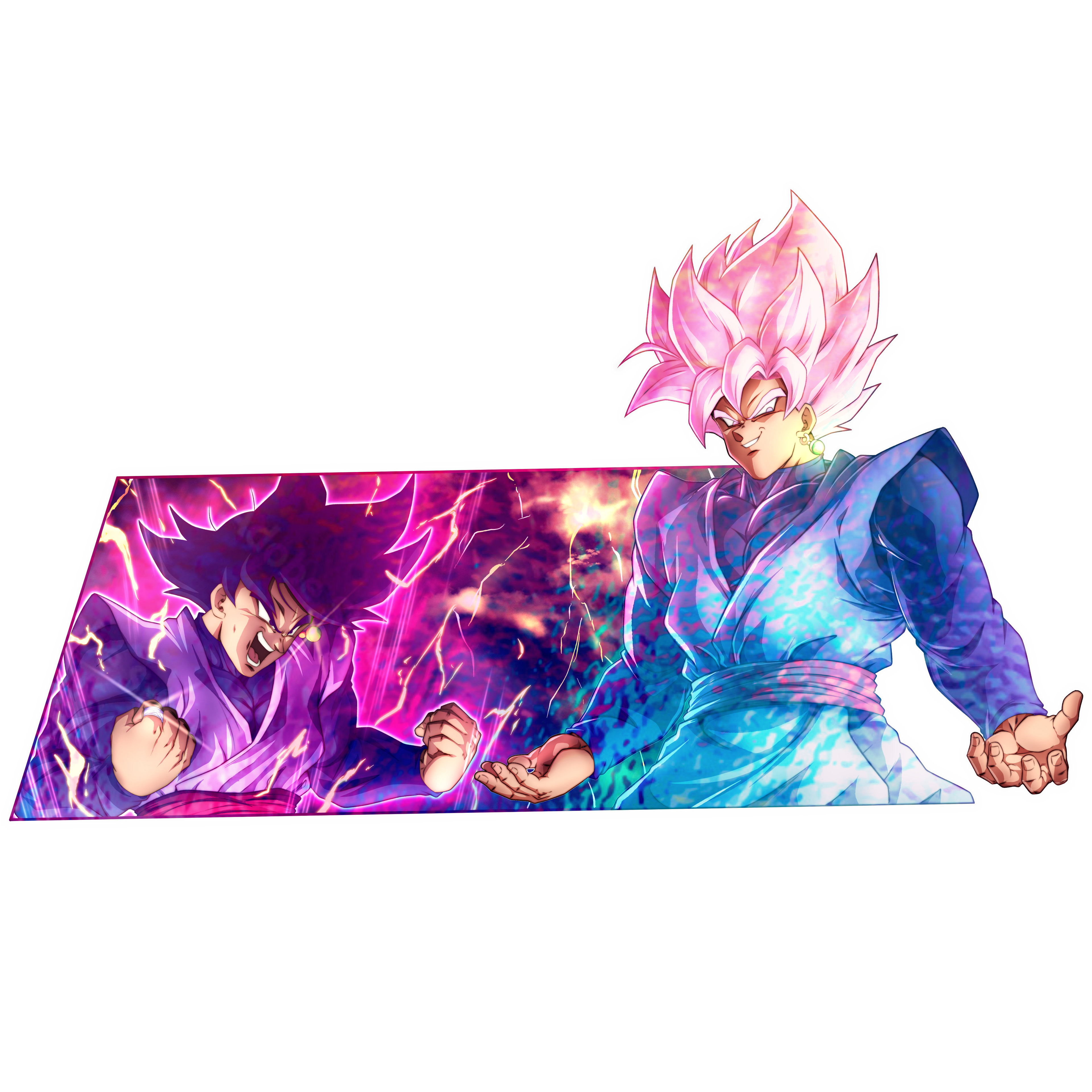 Rose Black Slap [Sticker]