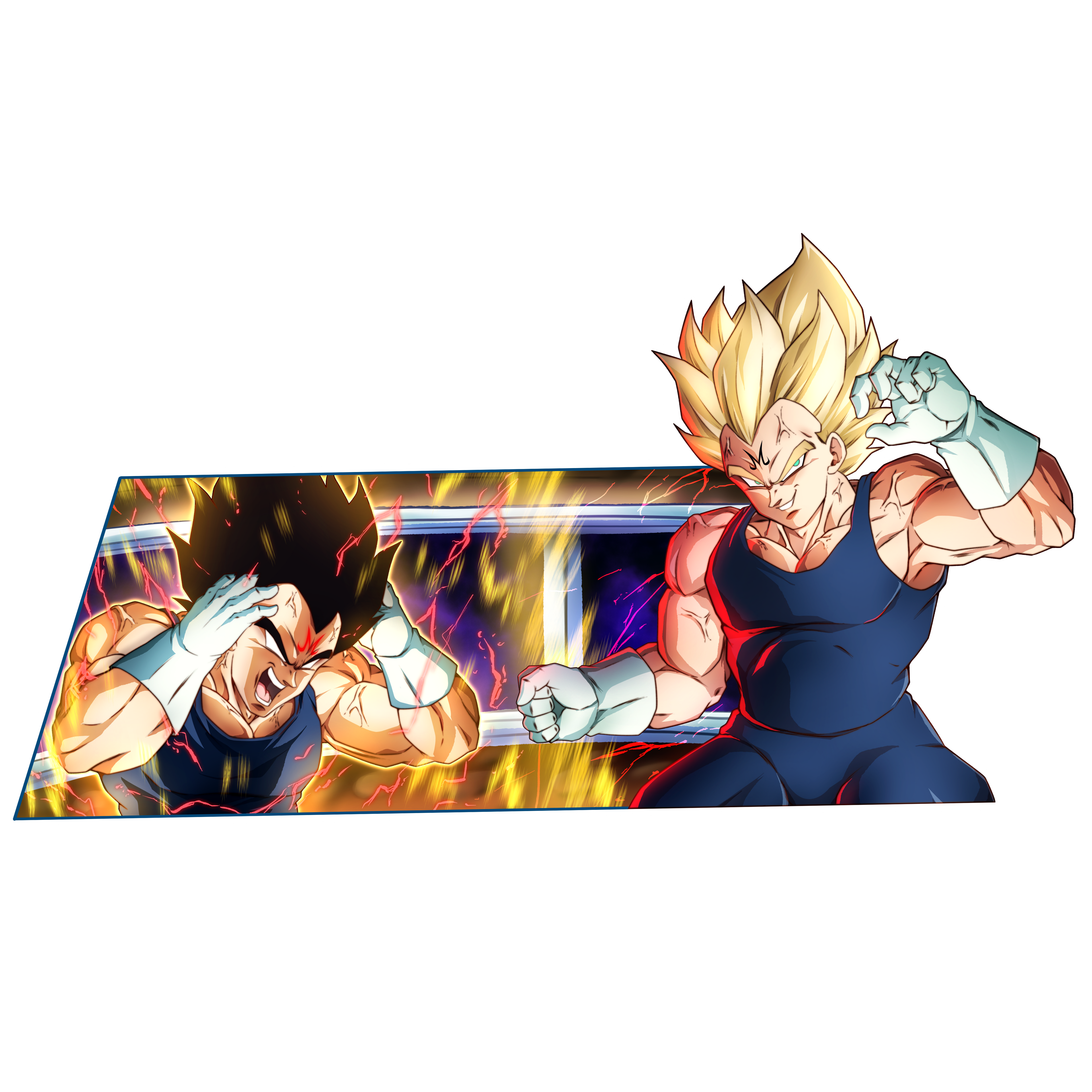 Majin Vegeta Slap [Sticker]