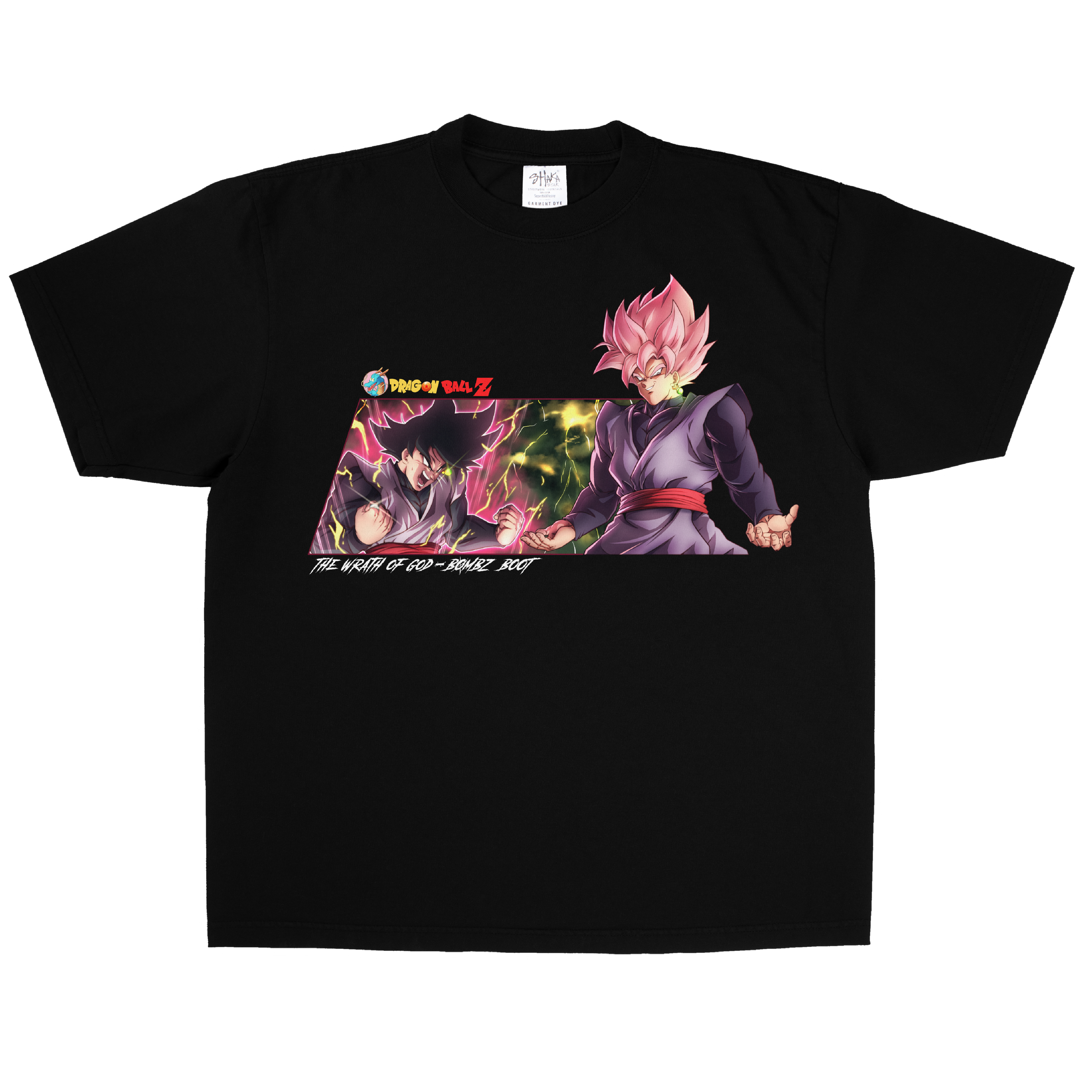 [F&B] Rose Black Tee