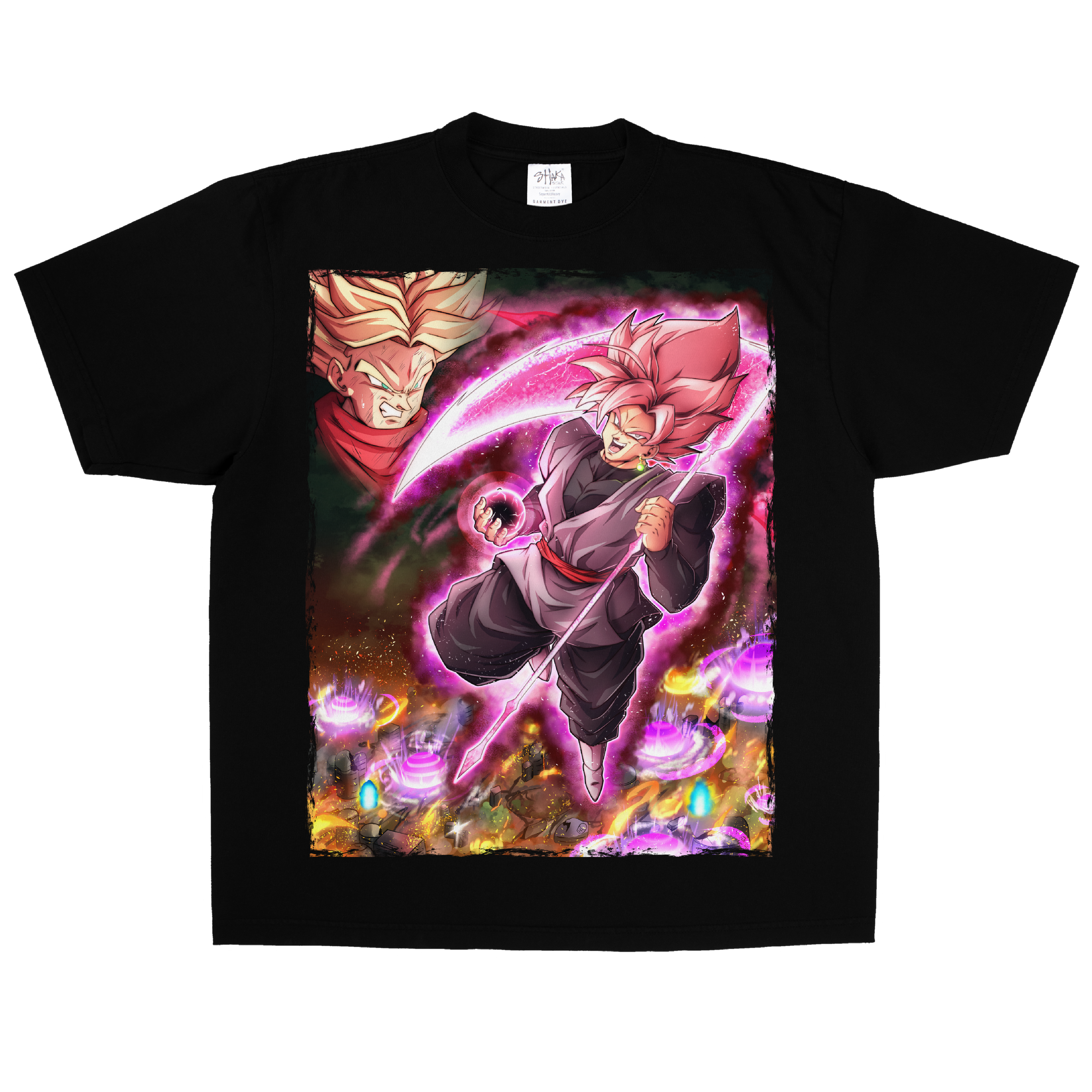 [Front] Rose Goku Black Full Art Tee