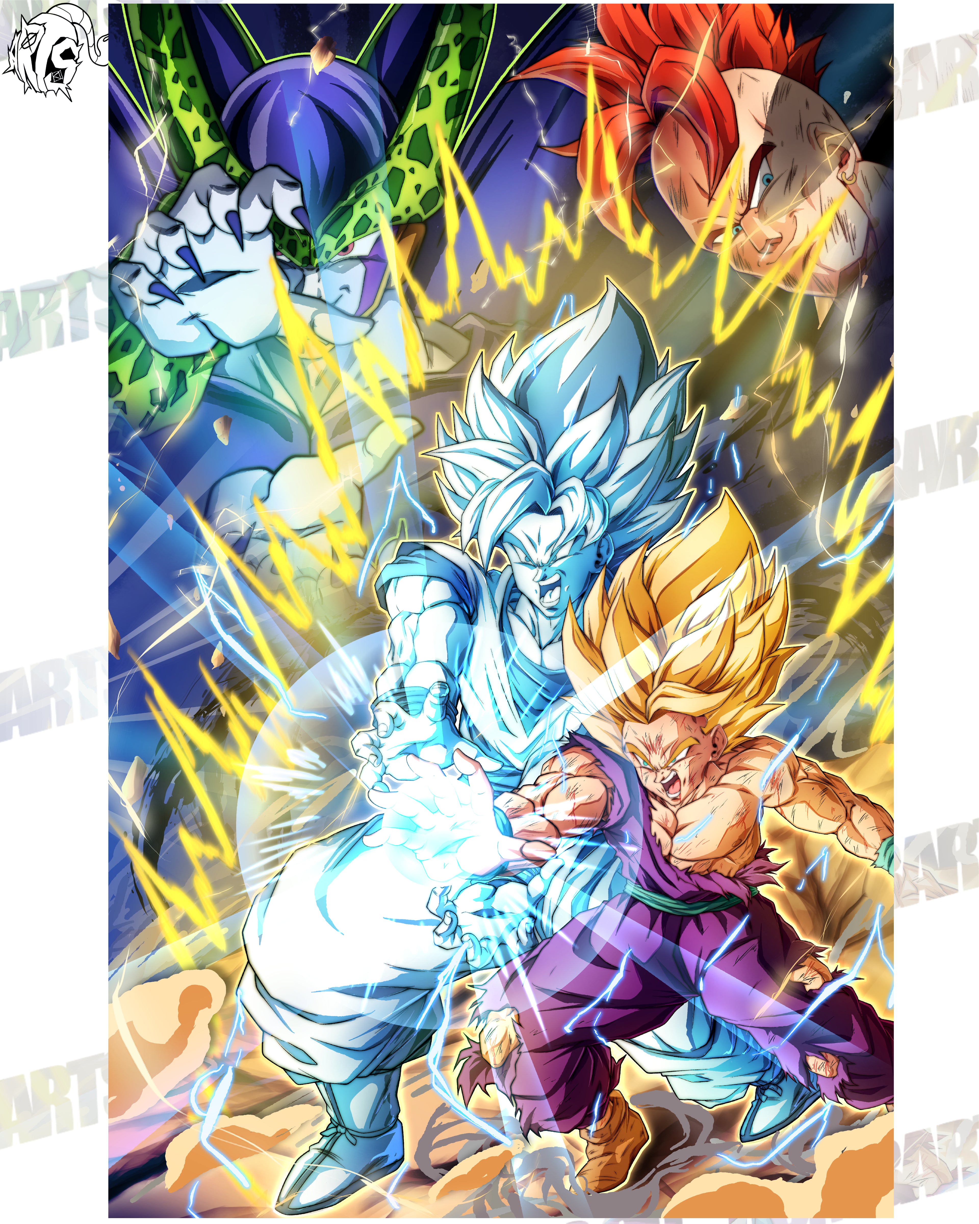SSJ2 Gohan Print