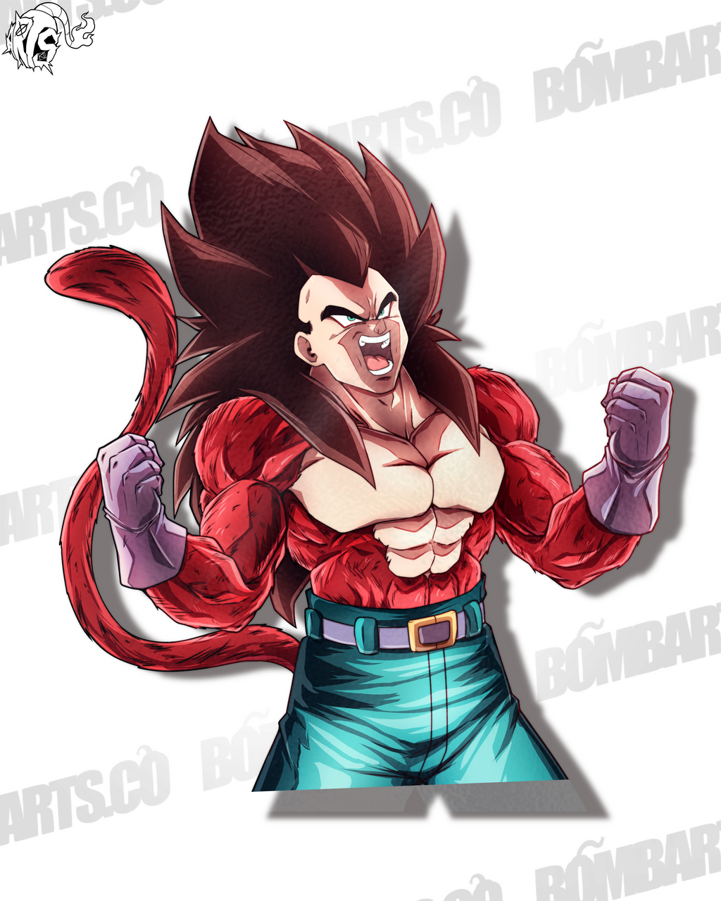 SSJ4 Vegeta (Primal Rage)