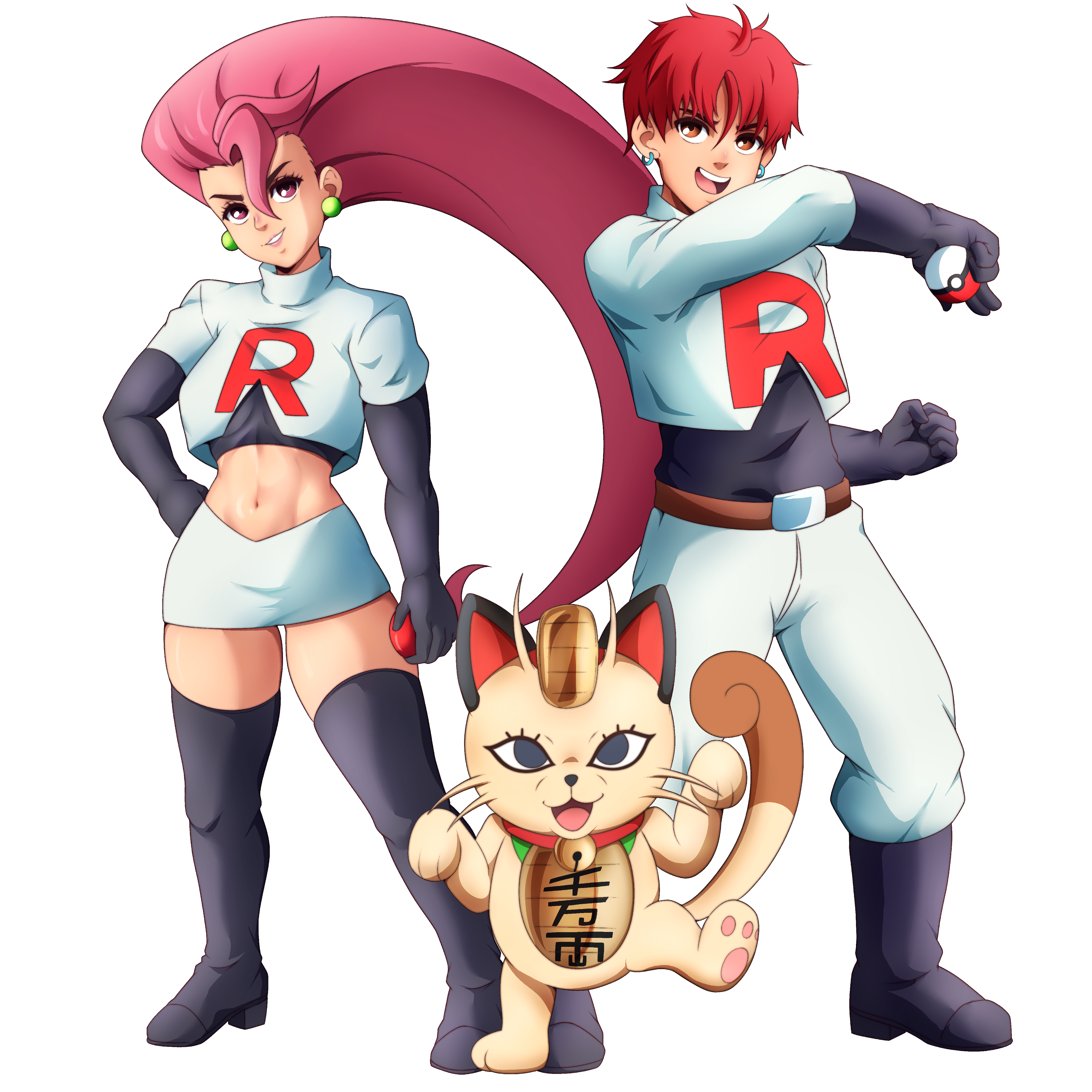 Team Rocket DDD [Sticker]