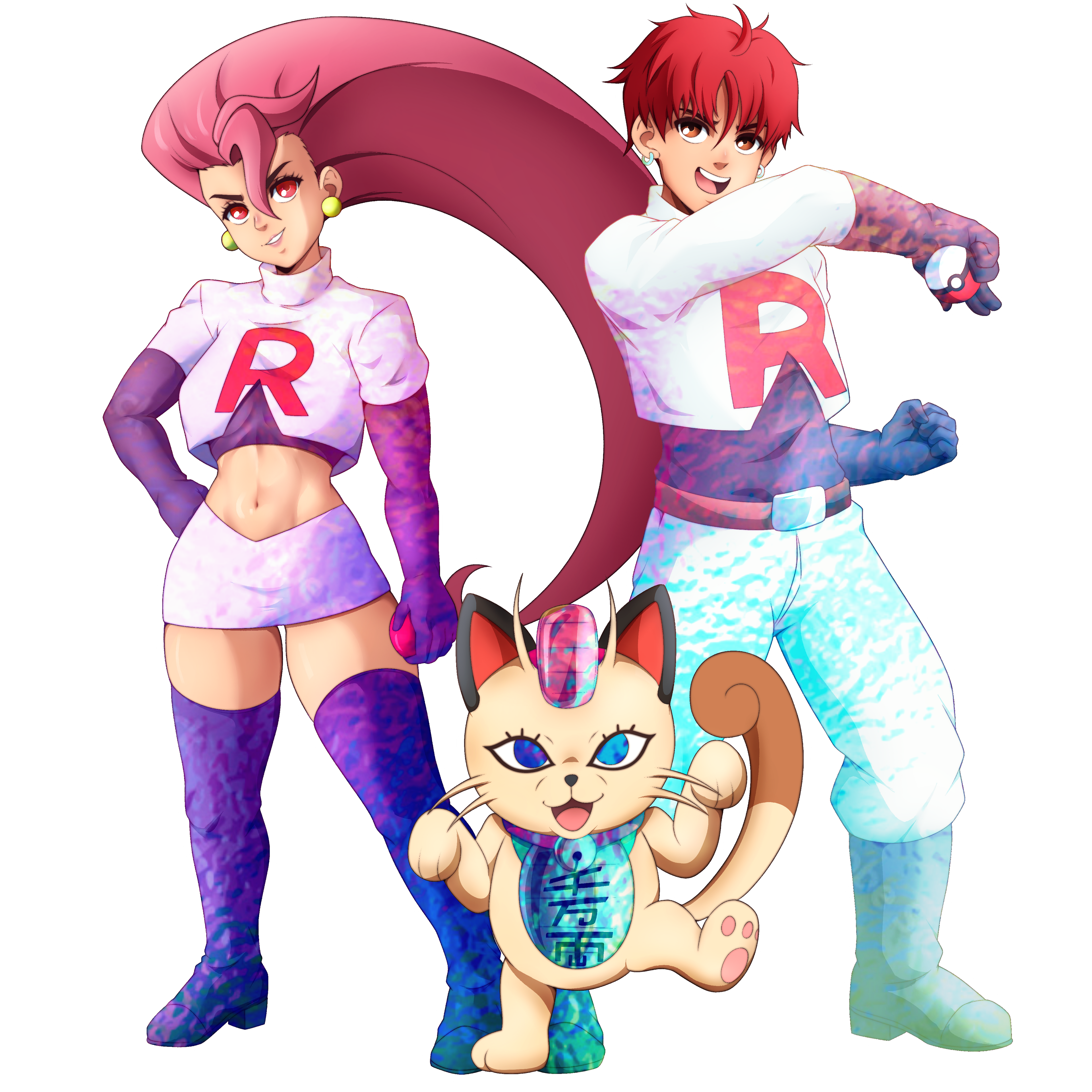Team Rocket DDD [Sticker]